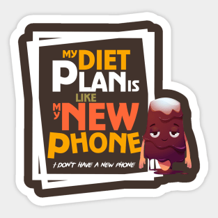 My Diet Plan Sticker